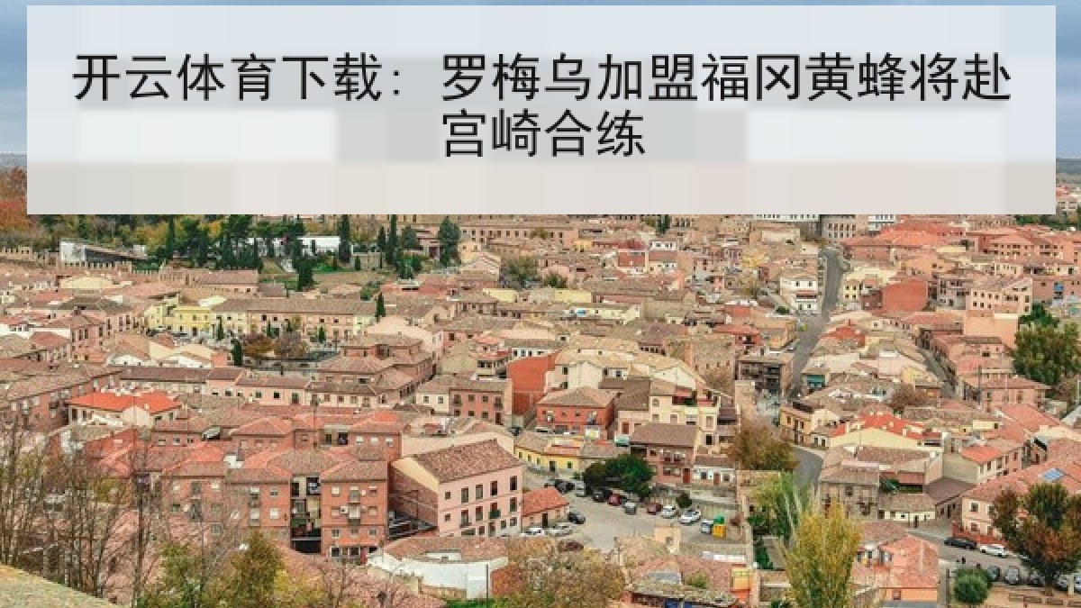 开云体育下载: 罗梅乌加盟福冈黄蜂将赴宫崎合练