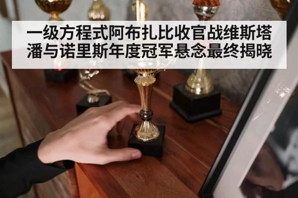 一级方程式阿布扎比收官战维斯塔潘与诺里斯年度冠军悬念最终揭晓